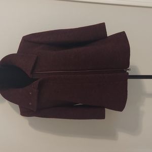 Ann Taylor Red Tweed Jacket-EXCELLENT CONDITION